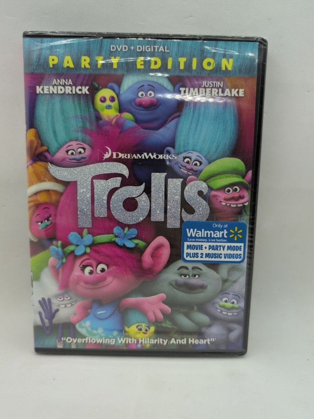 Trolls (DVD, 2017) Party Edition Anna Kendrick Justin Timberlake